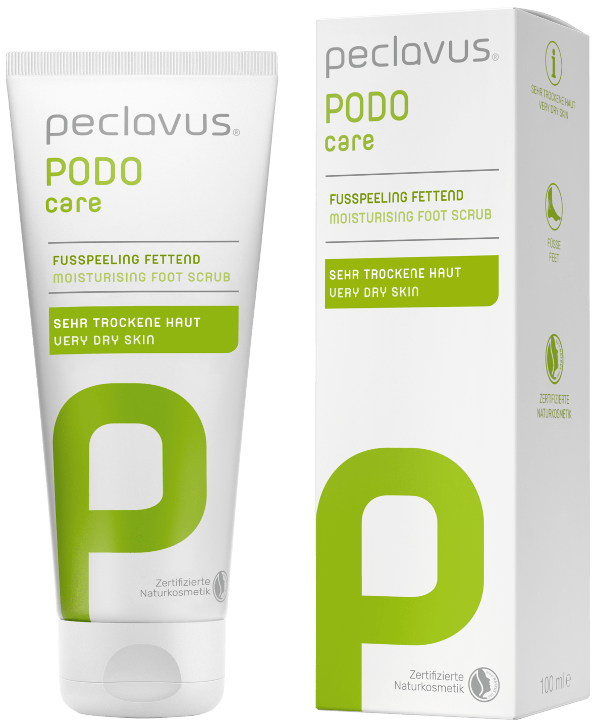 peclavus - Fußpeeling fettend, 100 ml