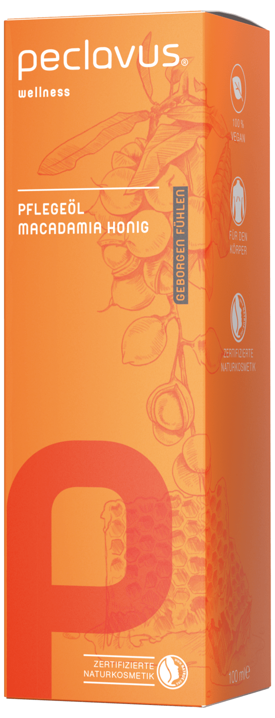 peclavus - Pflegeöl Macadamia Honig, 100 ml