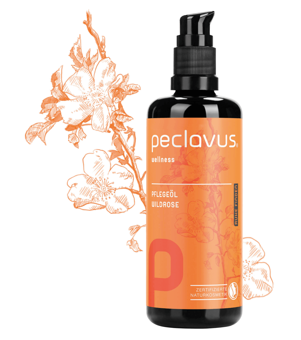 peclavus - Pflegeöl Wildrose, 100 ml