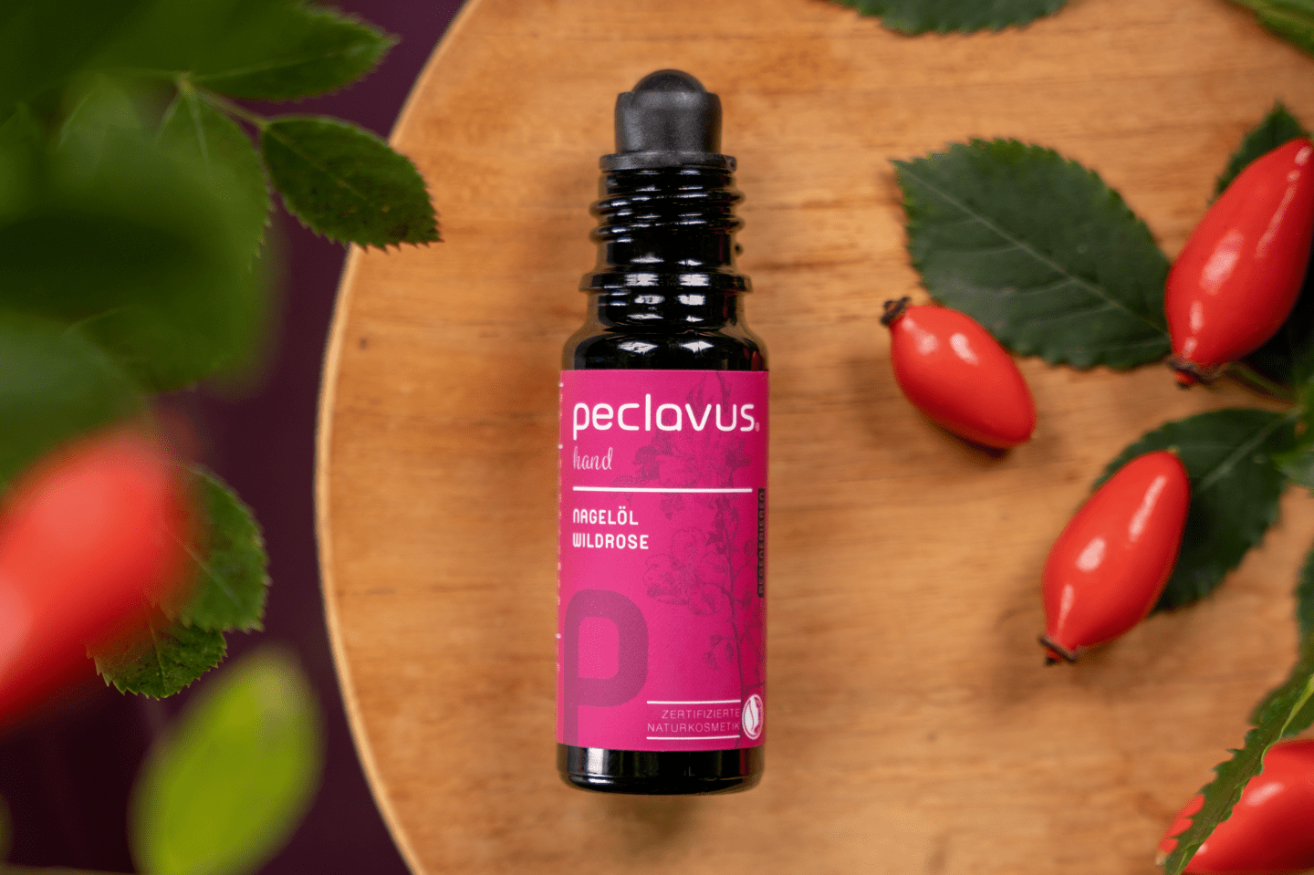 peclavus - Nagelöl Wildrose | Regenerieren, 10 ml