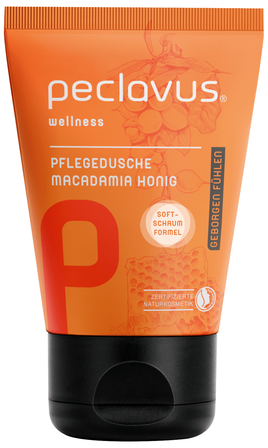 peclavus - Pflegedusche Macadamia Honig, 30 ml