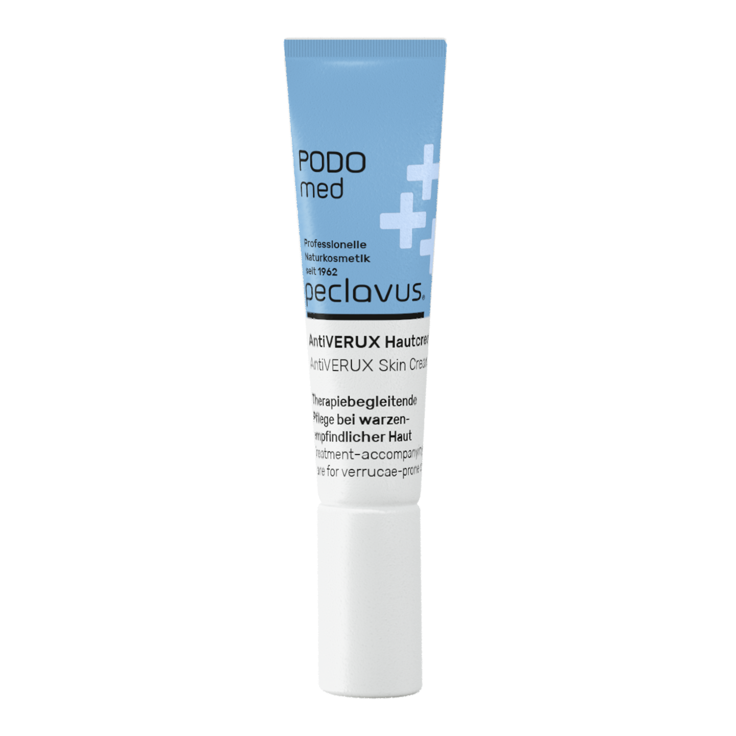 peclavus PODOmed AntiVERUX Hautcreme, warzenempfindliche Haut