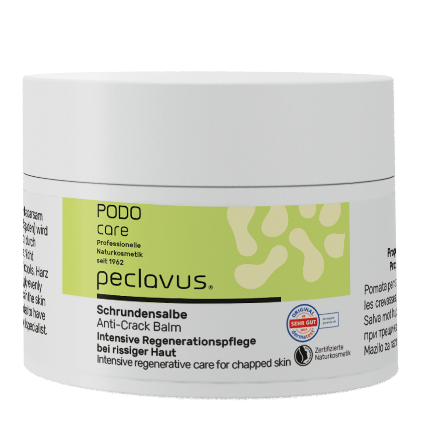 peclavus PODOcare Schrundensalbe, rissige Haut